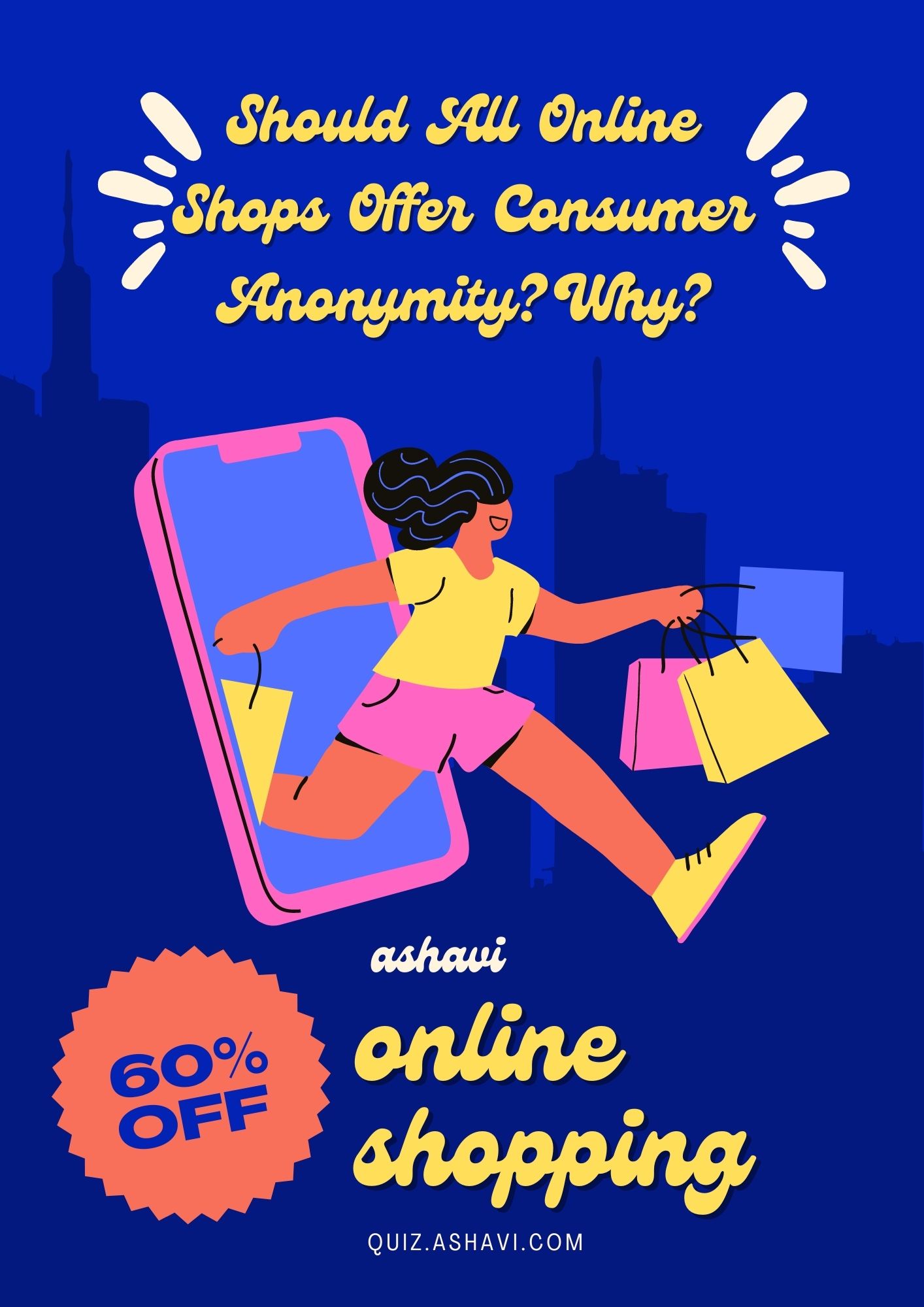 Should All Online Shops Offer Consumer Anonymity? Why?